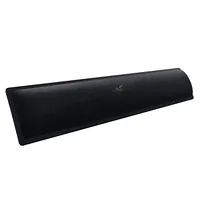 Razer Ergonomic Wrist Rest Pro For Full-Sized Keyboards, Black  Cooling gel-infused or plush leatherette memory foam cushion, Anti-Slip rubber feet, Compatible with all