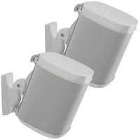 Sanus Wall Mount for Sonos One Sl Play1 Play3 Pair White