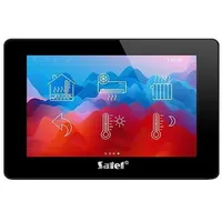 Satel Keypad With Touch Screen 7 Int-Tsh2-B Black