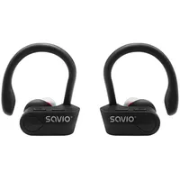 Savio Tws-03 Wireless Bluetooth Earphones, Black
