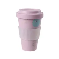 Stoneline Awave Coffee-To-Go cup 21956 Capacity 0.4 L Material Silicone/Rpet Rose
