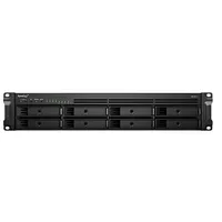 Synology Rack Nas Rs1221 Up to 8 Hdd/Ssd Hot-Swap Amd Ryzen V1500B Quad Core Processor frequency 2.2 Ghz 4 Gb Ddr4