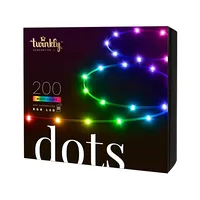 Twinkly Dots Smart Led Lights 60 Rgb Multicolor, Usb Powered, 3M, Black  16M colors