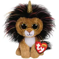 Ty Plush toy lion with horn Ramsey, 15 cm
