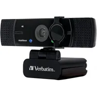 Verbatim Webcam mit Dual Mikro Awc-03 Ulrta Hd 4K Autofokus retail 49580