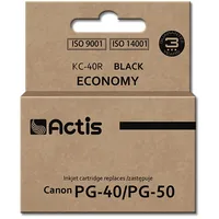 Actis Kc-40R black ink cartridge for Canon Replaces Pg-40/ Pg-50
