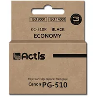 Actis Kc-510R black ink cartridge for Canon printer Pg-510 replacement standard
