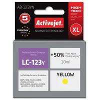 Activejet ink for Brother Lc123Y/Lc121Y
