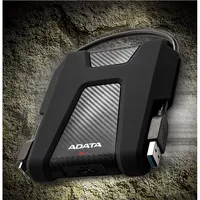 Adata External Hard Drive Hd680 1000 Gb Usb 3.1 Black Backward compatible with 2.0