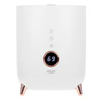 Adler Ad 7972 Humidifier 23 W Water tank capacity 4 L Suitable for rooms up to 35 m² Ultrasonic Humidification 150-300 ml/hr White