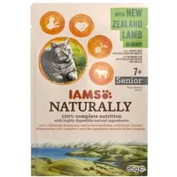 Agras Pet Foods Iams Naturally Senior with New Zealand lamb in gravy - wet cat food 85G
