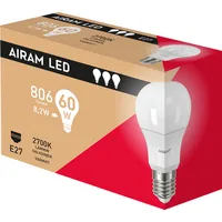 Airam Led lamp 3-Pack, E27, 2700 K, 806 lm 9410693
