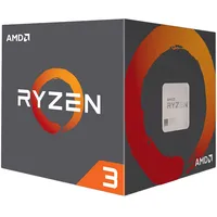 Amd Cpu Desktop Ryzen 3 4C/8T 31003.9Ghz,18Mb,65W,Am4 box, with Wraith Stealth cooler