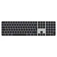 Apple Magic Keyboard with Touch Id Mmmr3Z/A Standard Wireless and Numeric Keypad delivers a remarkably comfortable precise typing experience. It features an extended l