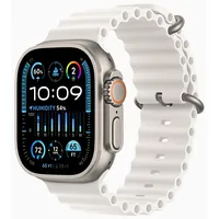 Apple Watch Ultra 2 Gps  Cellular, 49Mm Titanium Case with White Ocean Band