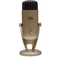 Arozzi Colonna Microphone, Usb - gold