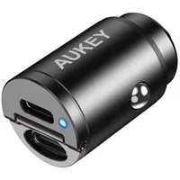 Aukey Cc-A4 Mini alumin ium fast car charger Us

