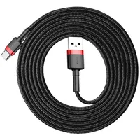 Baseus cable Usb A to Type C 1,5A Cafule Catklf-U91 3 m black red