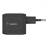 Belkin 45W Pd Pps Dual Usb-C Gan Universal Charger Black