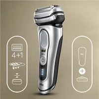 Braun Shaver 9417S Operating time Max 60 min Wet  And Dry Silver