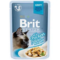Brit Premium with Chicken Fillets - wet cat food 85G
