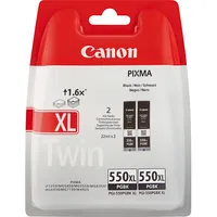 Canon Ink Black Pgi-550 Xl Pgbk Twin pack