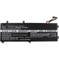 Coreparts Laptop Battery for Dell 52Wh  Li-Pol 11.4V 4600Mah Black,