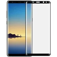 Devia 3D Curved Tempered Glass Seamless Full Screen Protector Samsung Galaxy note8 black
