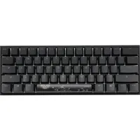 Ducky Mecha Mini Gaming Keyboard, Mx-Black, Rgb-Led - Black