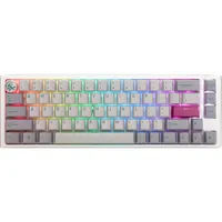 Ducky One 3 Mist Grey Sf Gaming Keyboard, Rgb Led - Mx-Blue Us