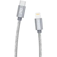 Dudao Usb-C to Lightning cable  L5Pro Pd 45W, 1M Gray
