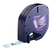 Dymo Label tape 12267 Plastic Transparent S0721530
