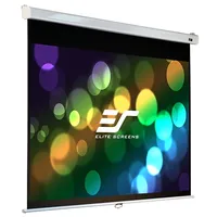 Elite Screens Manual Series M113Nws1 Diagonal 113  11 Viewable screen width W 203 cm White