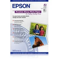 Epson Premium Glossy Photo Paper 20 sheets 255 g / m2 A3
