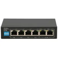 Extralink Ex.14831 network switch Unmanaged L2 Fast Ethernet 10/100 Power over Poe Black
