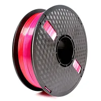 Flashforge Filament, Pla Silk Rainbow 3Dp-Pla-Sk-01-Rp	 1.75 mm diameter, 1Kg/Spool Red/Purple