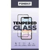 Fonekit Full Cover tempered glass, Samsung Galaxy S23 Plus, black Fullfit s23
