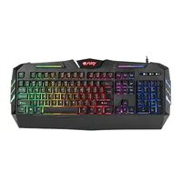 Fury Spitfire Gaming Keyboard, Us Layout, Wired, Black Keyboard Usb 2.0 keyboard Rgb Led light Wired 1.8 m