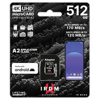 Goodram Memory card microSD Irdm 512Gb Uhs-I U3 A2  adapter

