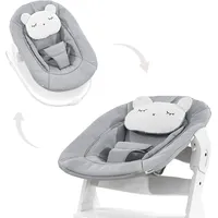 Hauck Alpha Bouncer 2 in 1 sitter and highchair seat, Light Gray H-66183
