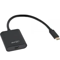 Intos Inline Usb-C - Mini Displayport -Adapteri, musta 64105B
