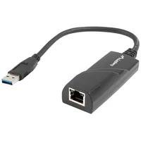 Lanberg UsbRj45 Ethernet Adapter Network Card Usb 3.0 1X Rj45 1Gb Cable