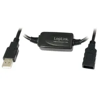 Logilink Usb 2.0 cable with active signal amplifier, 10M
