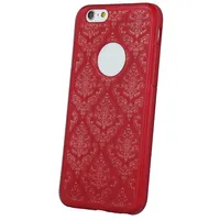 Mocco Ornament Back Case Silicone for Samsung A320 Galaxy A3 2017 Red