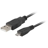 Natec Usb MicroM-Usb-AM 2.0 Cable 0.5M Black Extreme Media Blister