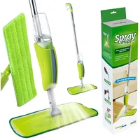 No name Greenblue 59870 mop Dry And Wet Microfiber Green,Silver
