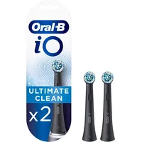 Oral-B iO Ultimate Clean Black replacement brushes, black, 2 pcs 4210201301837
