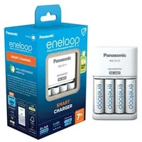 Panasonic Eneloop Smart Batteries charger  4X Aa 2000 mAh