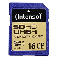 Sdhc 16Gb Intenso Premium Cl10 Uhs-I Blister