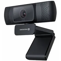 Swissten Full Hd Web Camera with Microphone / Auto Focus Usb